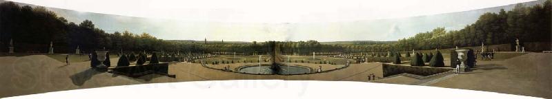John Vanderlyn Panorama du palais et des jardins de Versailles Spain oil painting art